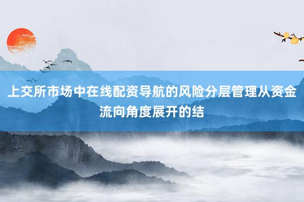 上交所市场中在线配资导航的风险分层管理从资金流向角度展开的结
