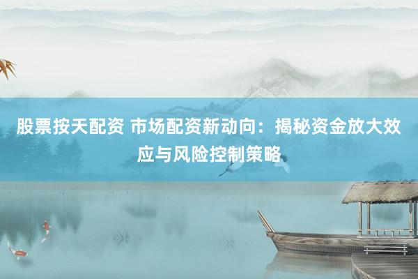 股票按天配资 市场配资新动向：揭秘资金放大效应与风险控制策略
